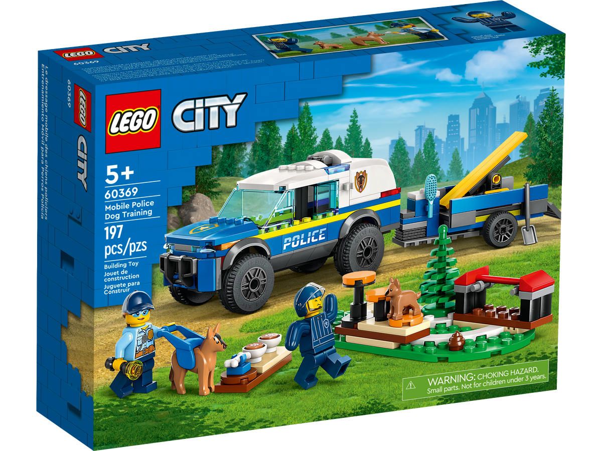 LEGO® City Mobile Police Dog Training