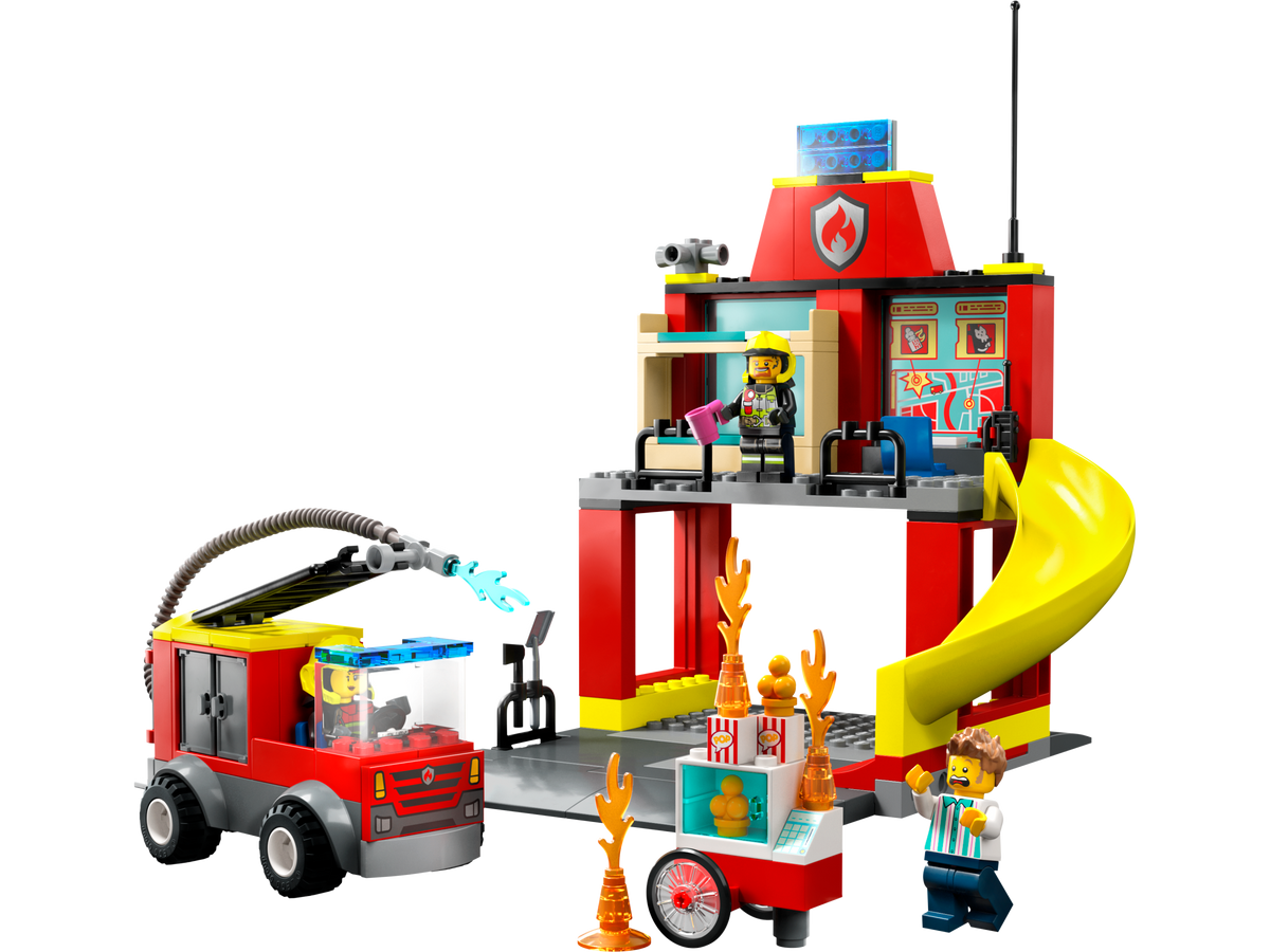 LEGO® City Fire Station and Fire Truck