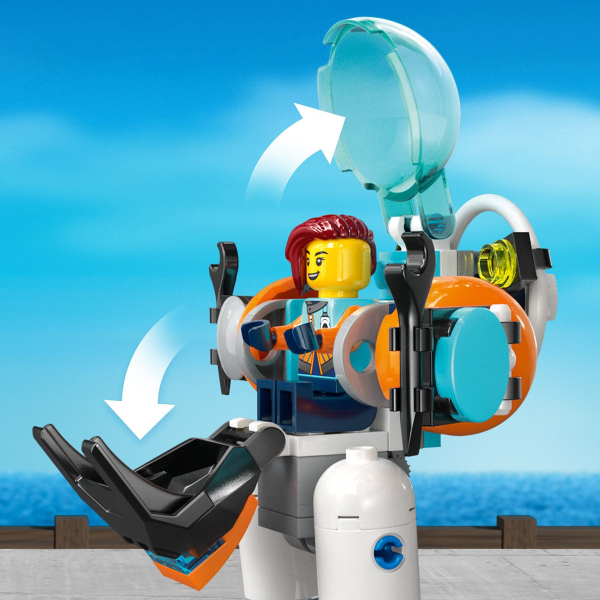 LEGO® City Deep-Sea Explorer Submarine