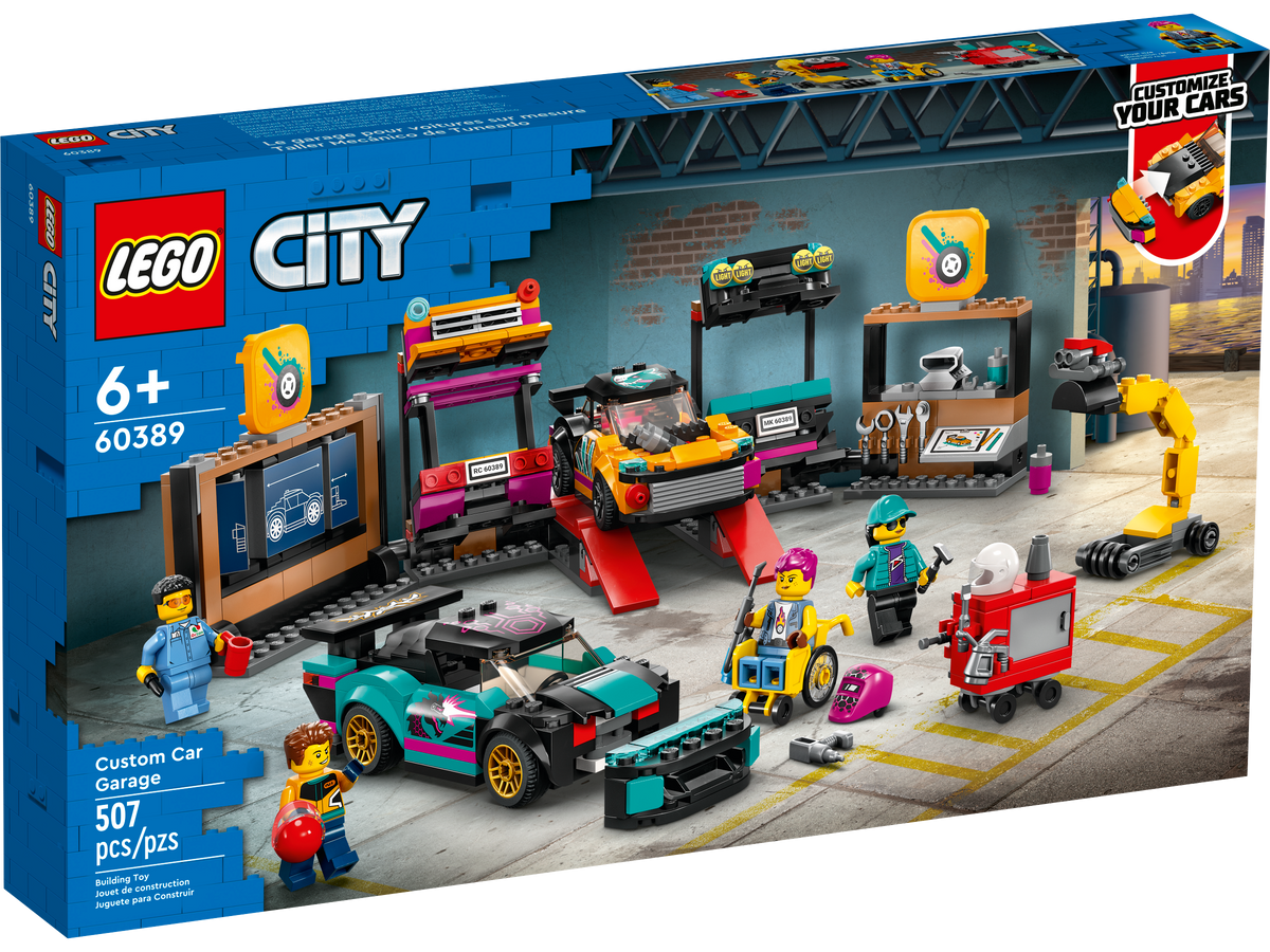 LEGO® City Custom Car Garage