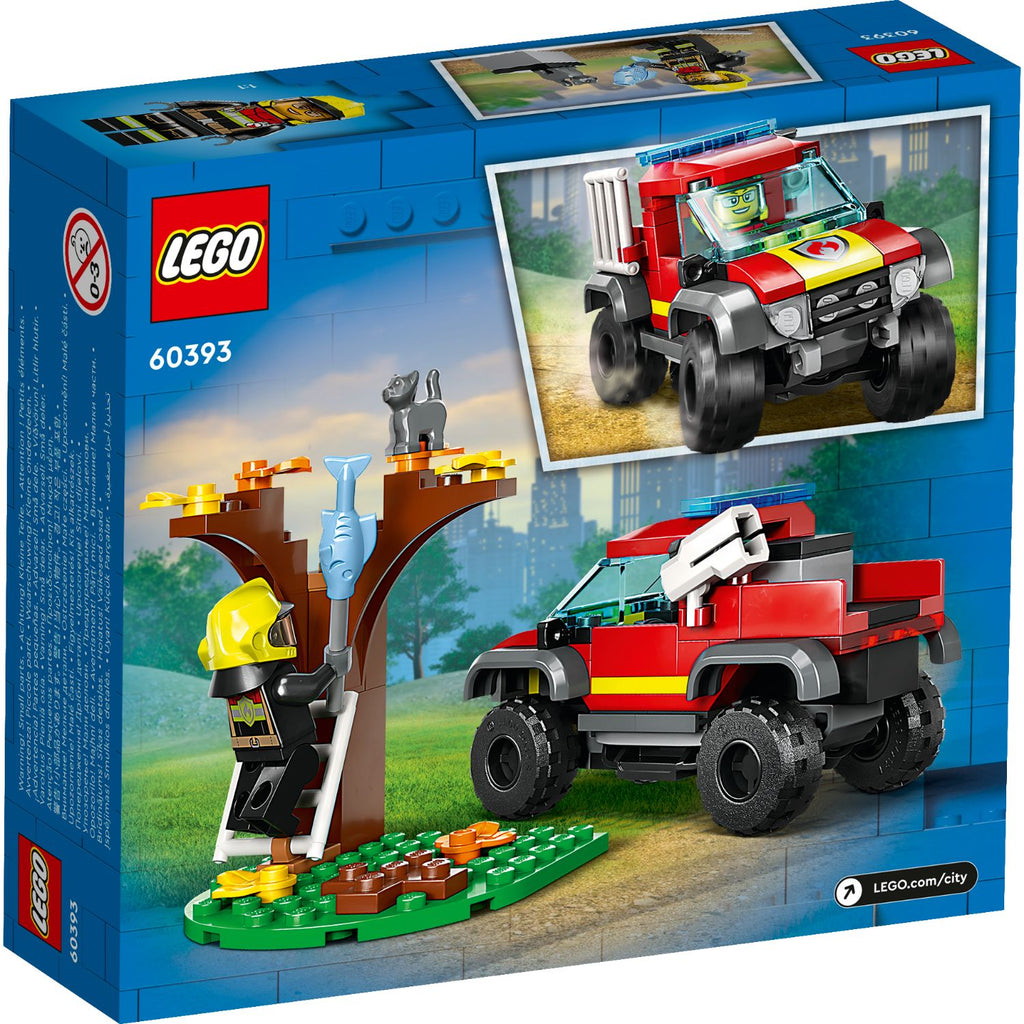 LEGO® City 4x4 Fire Truck Rescue