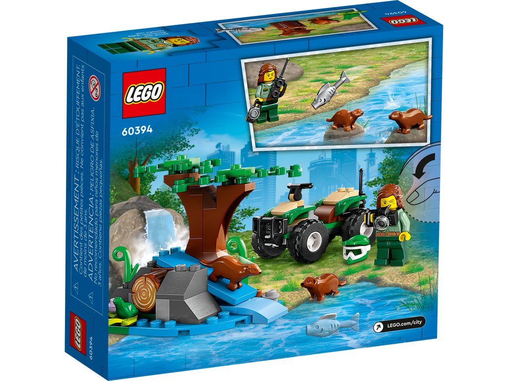 LEGO® City ATV and Otter Habitat