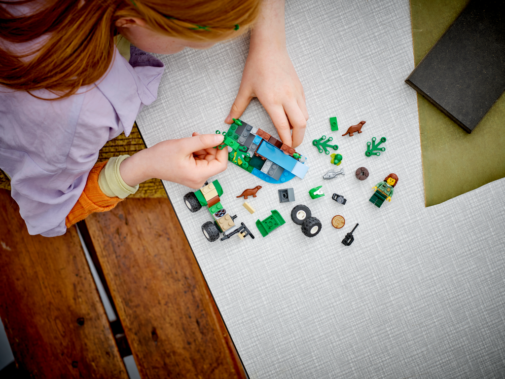 LEGO® City ATV and Otter Habitat
