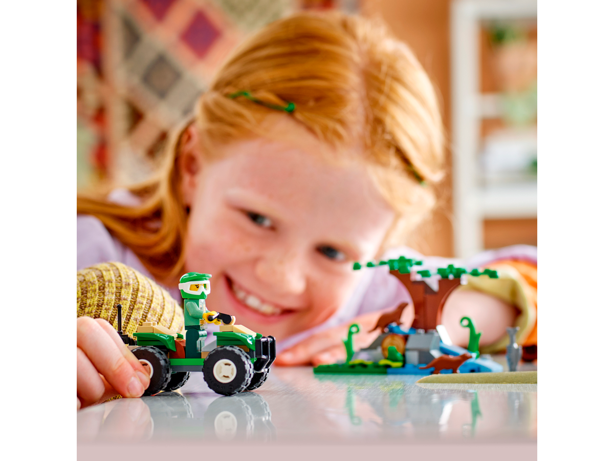 LEGO® City ATV and Otter Habitat