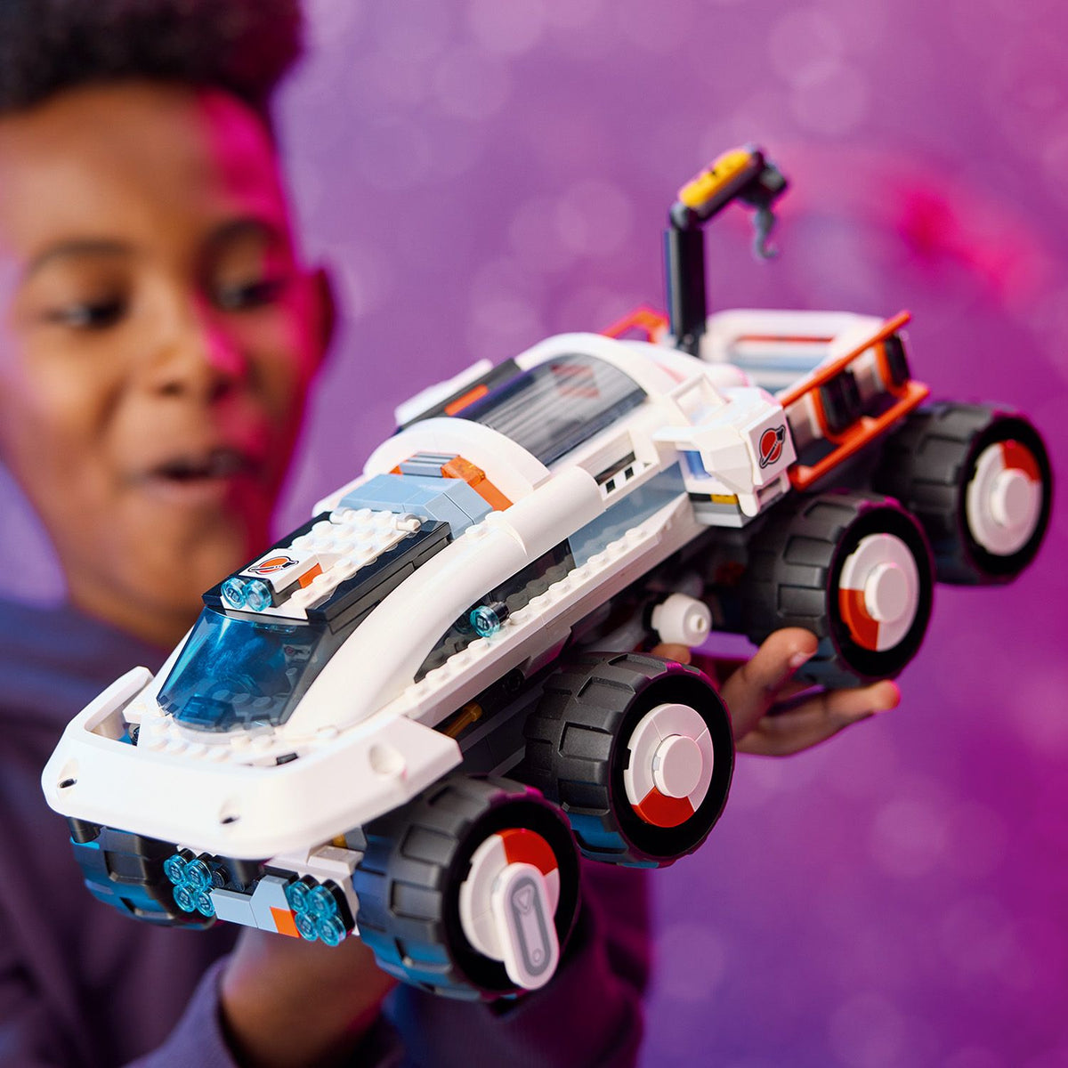 LEGO® City Command Rover and Crane Loader