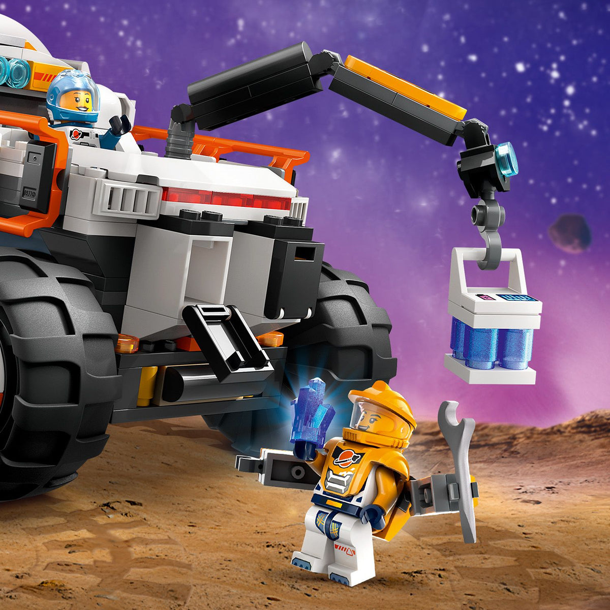 LEGO® City Command Rover and Crane Loader