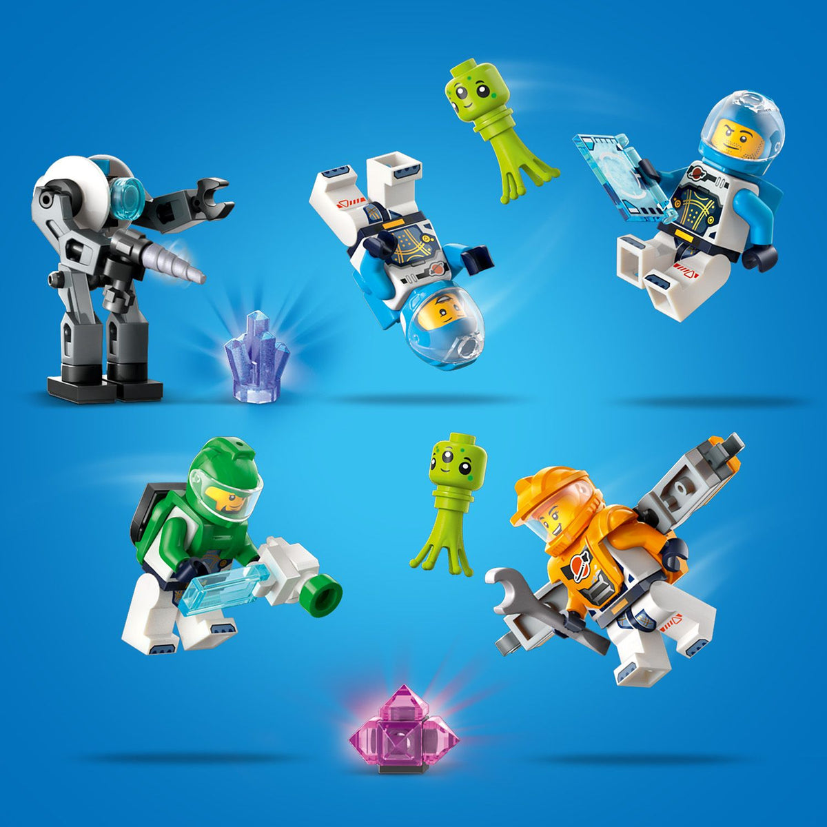 LEGO® City Command Rover and Crane Loader