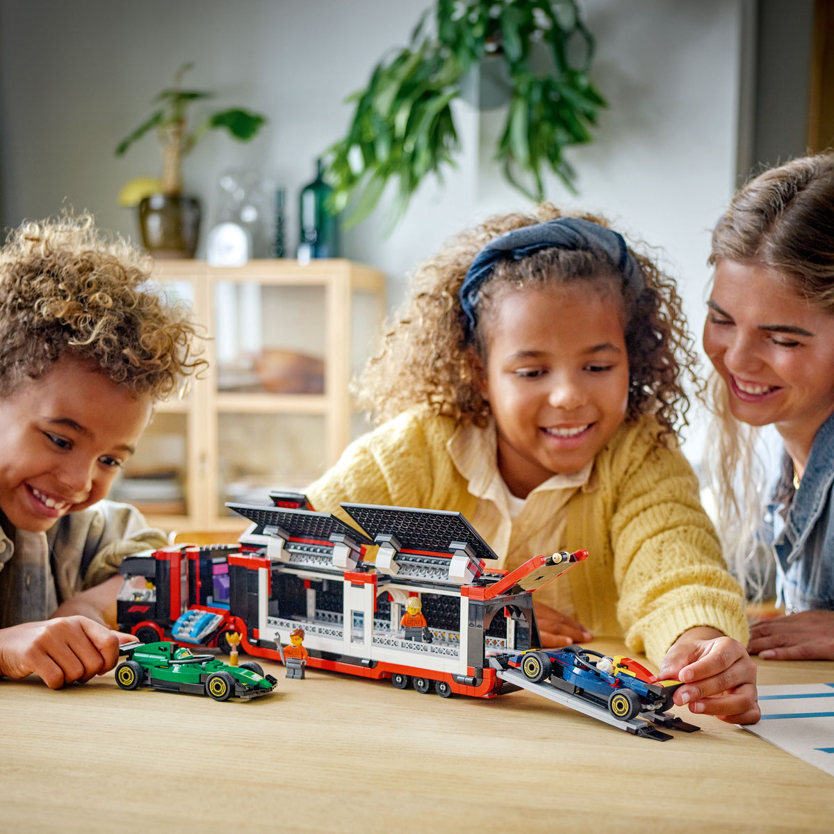LEGO® City F1® Truck with RB20 & AMR24 F1® Cars