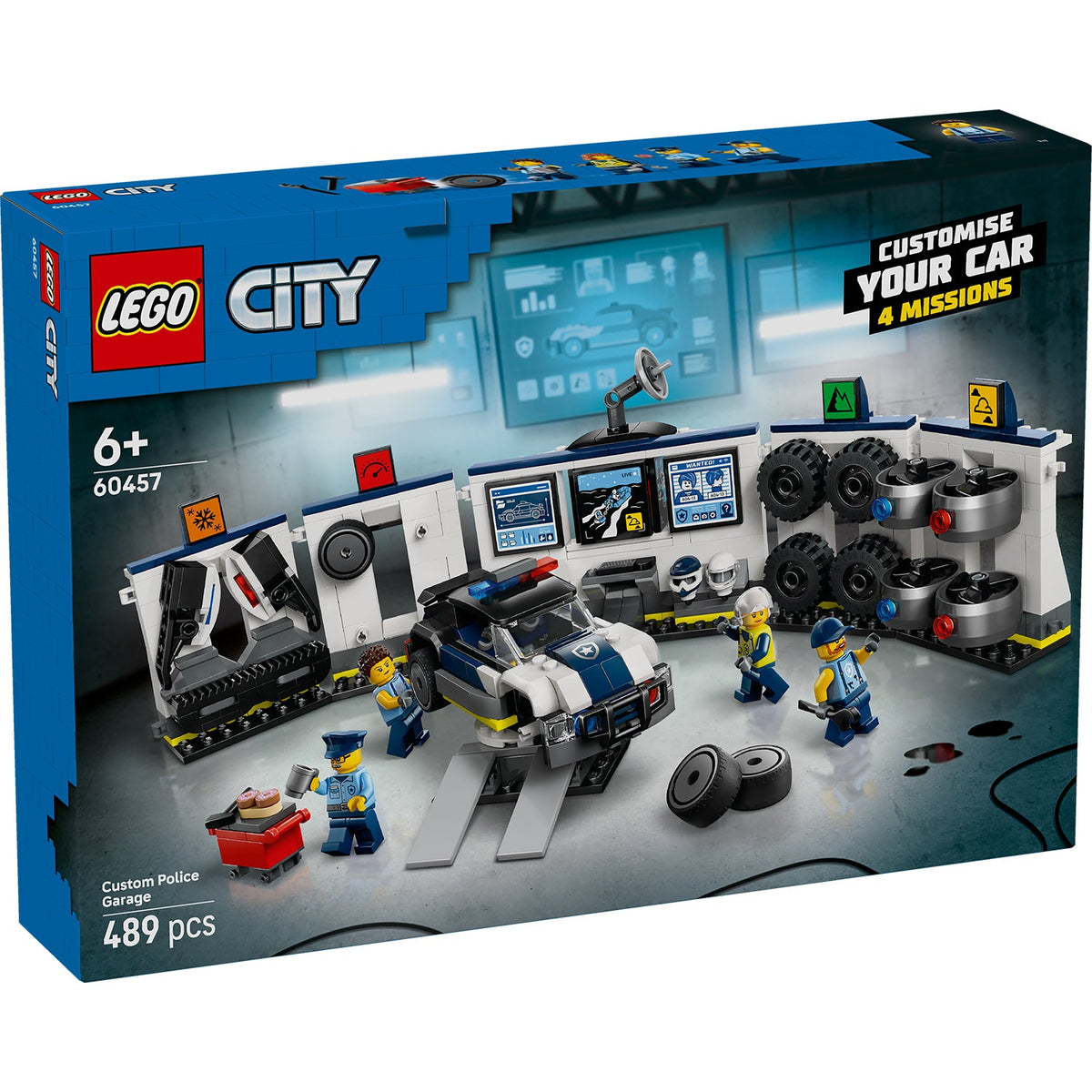 LEGO® City Custom Police Car Garage