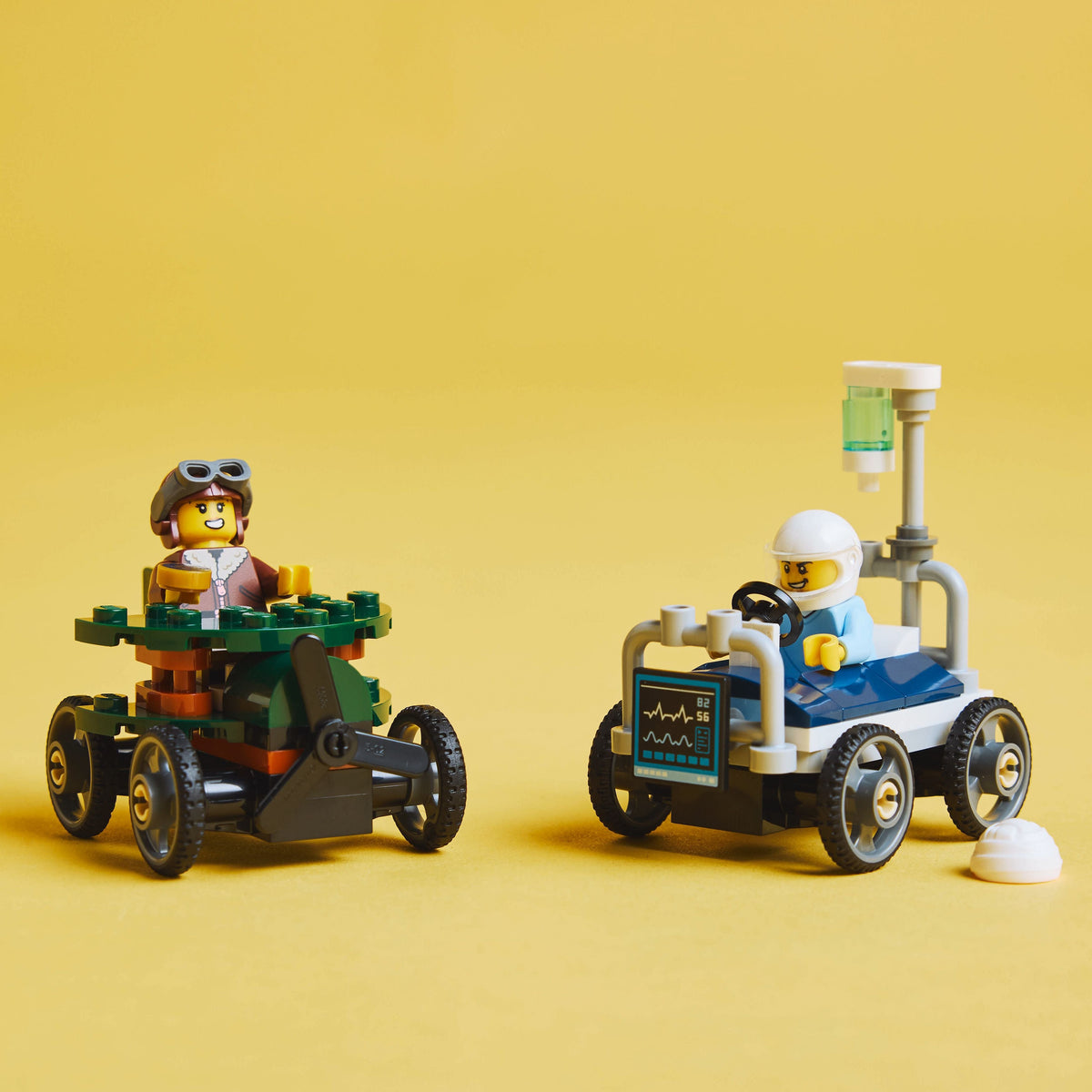LEGO® City Airplane vs. Hospital Bed Race Car Pack