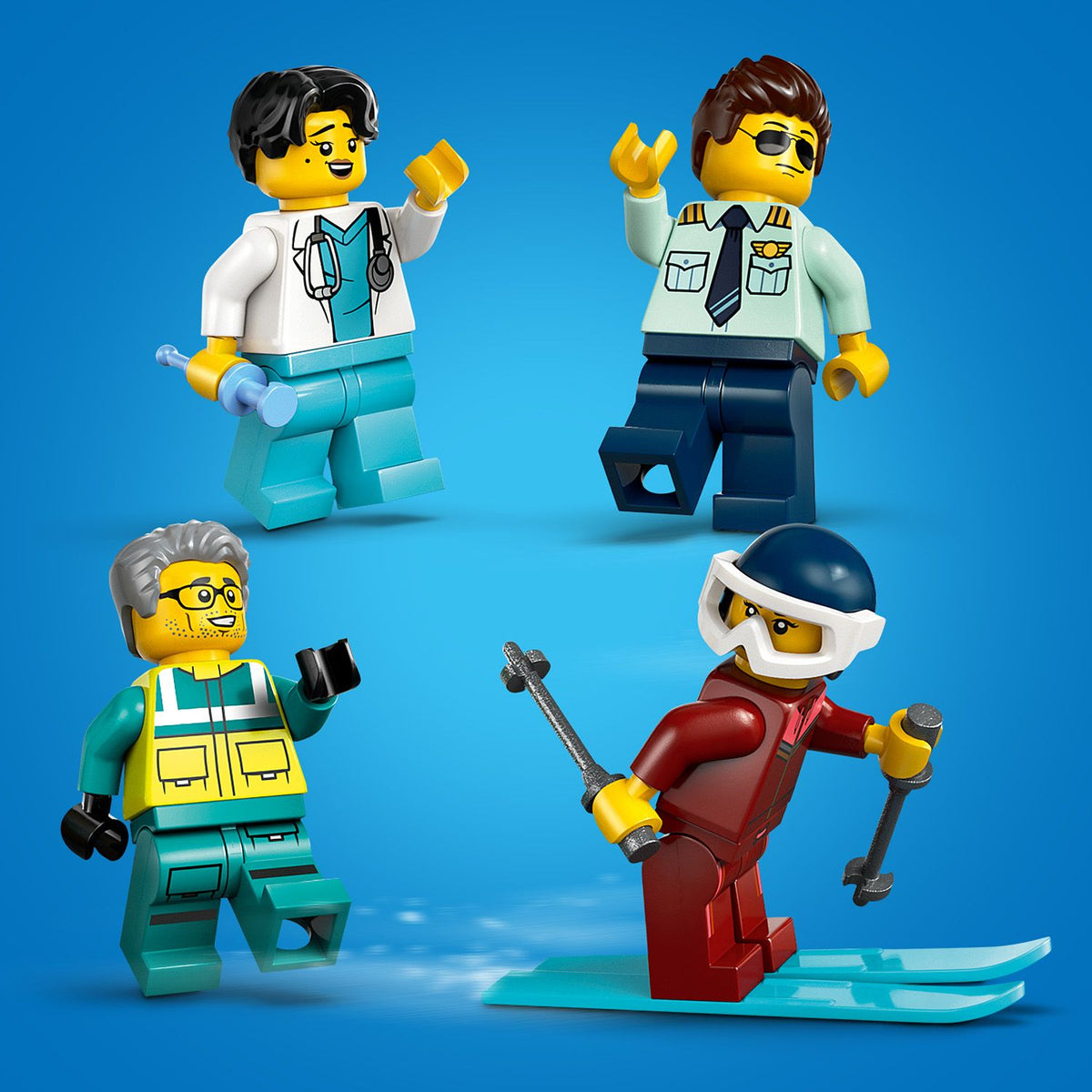 LEGO® City Emergency Air Ambulance Airplane