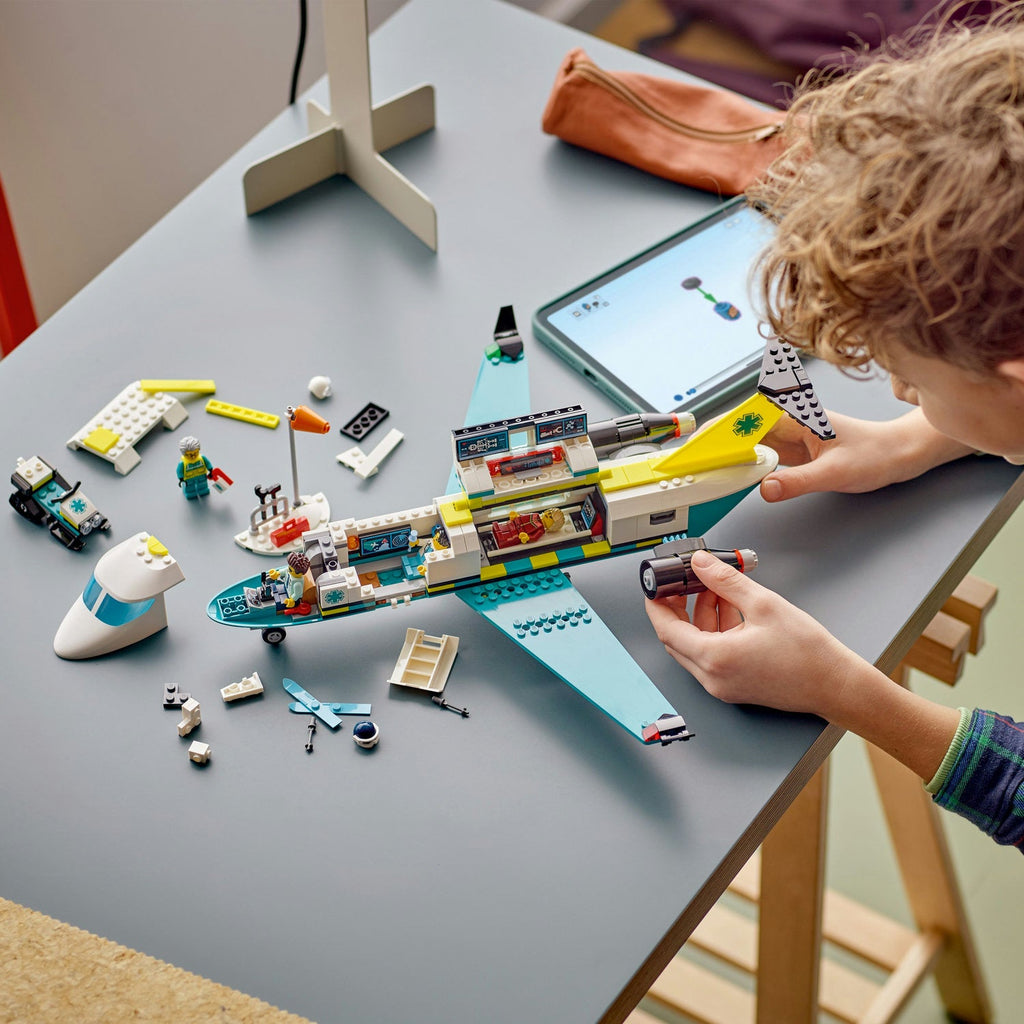 LEGO® City Emergency Air Ambulance Airplane