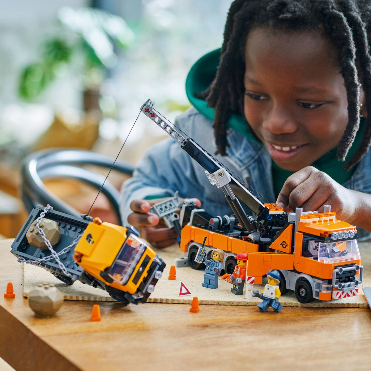 LEGO® City Heavy-Duty Recovery Tow Truck with Crane
