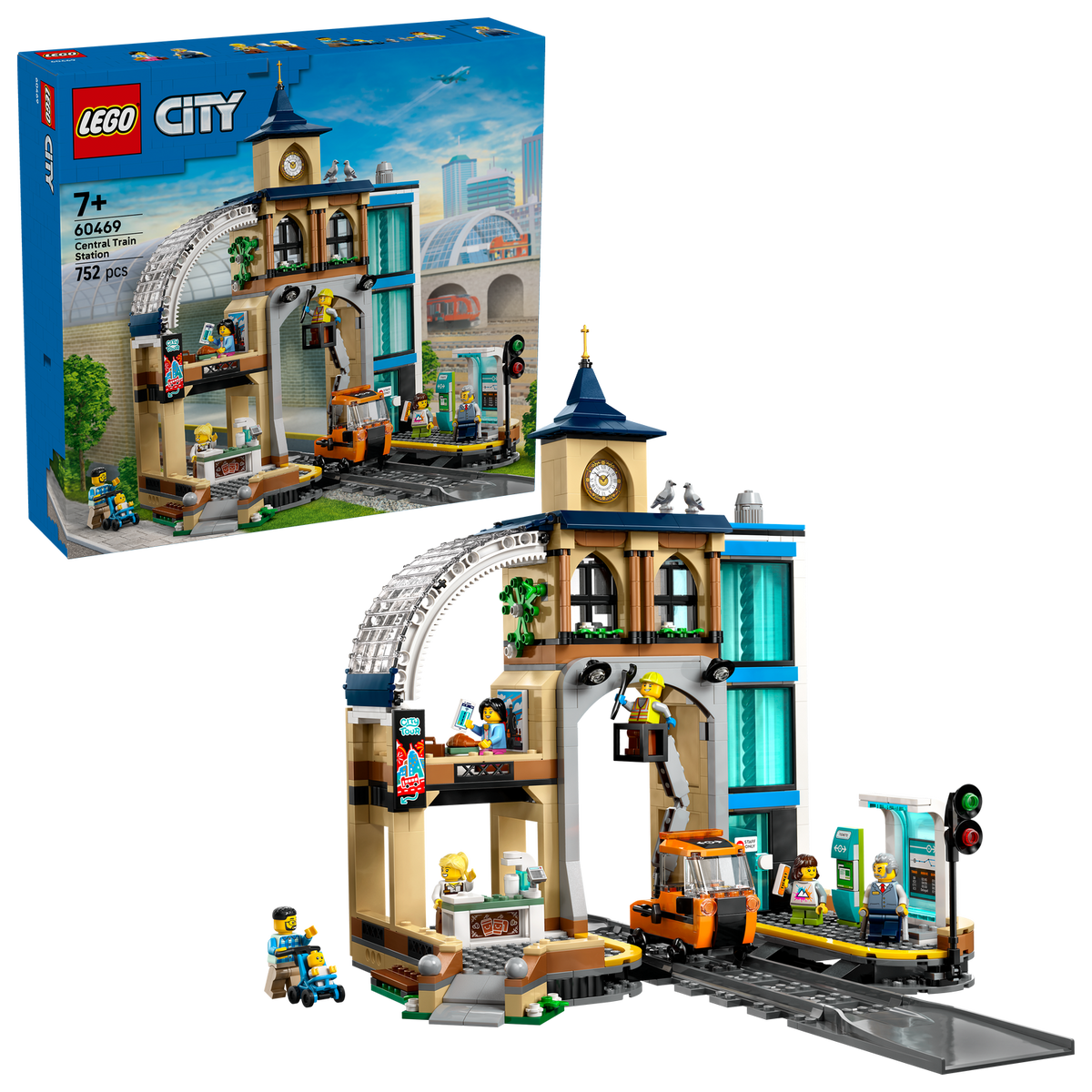 LEGO® City Central Train Station
