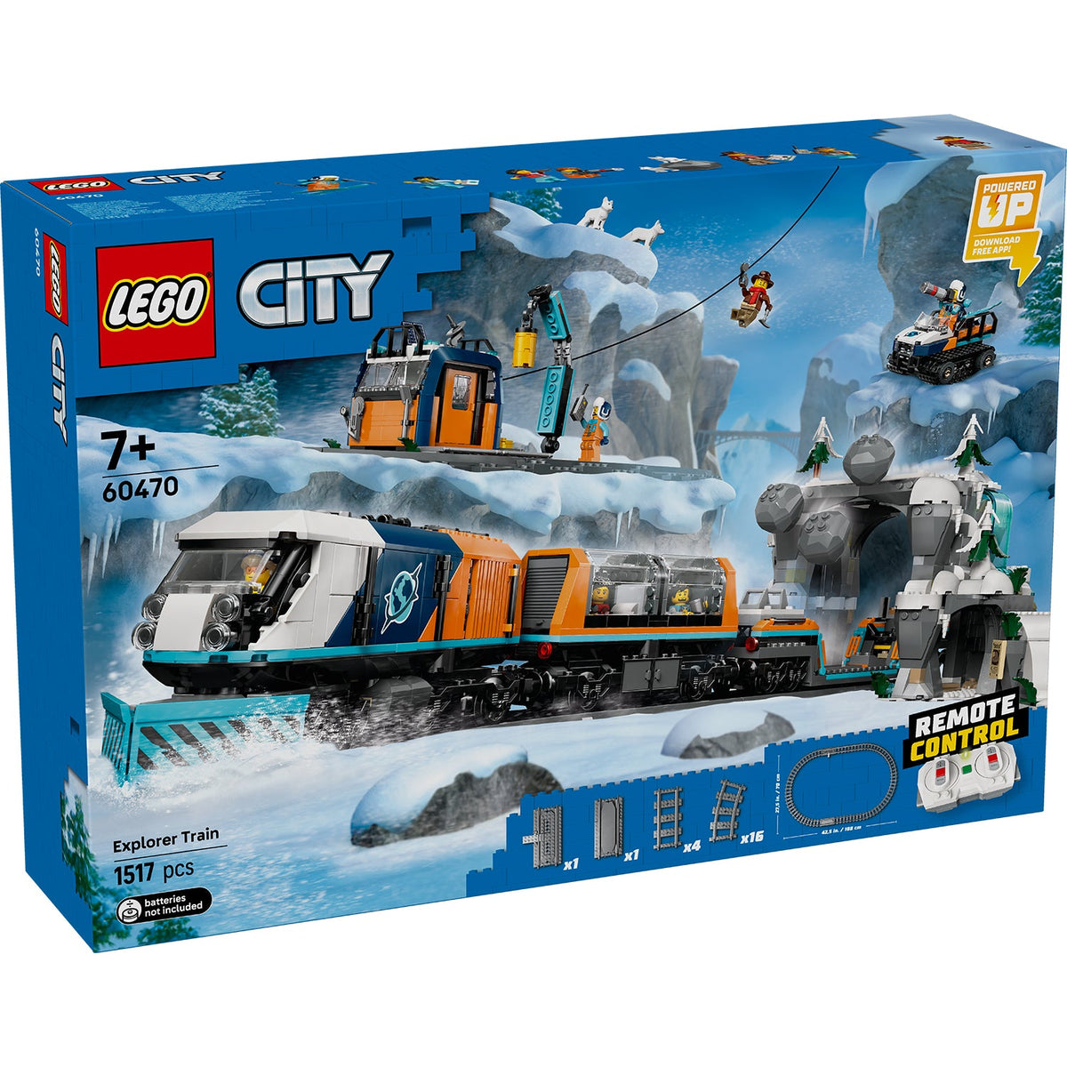 LEGO® City Explorer's Arctic Polar Express Train
