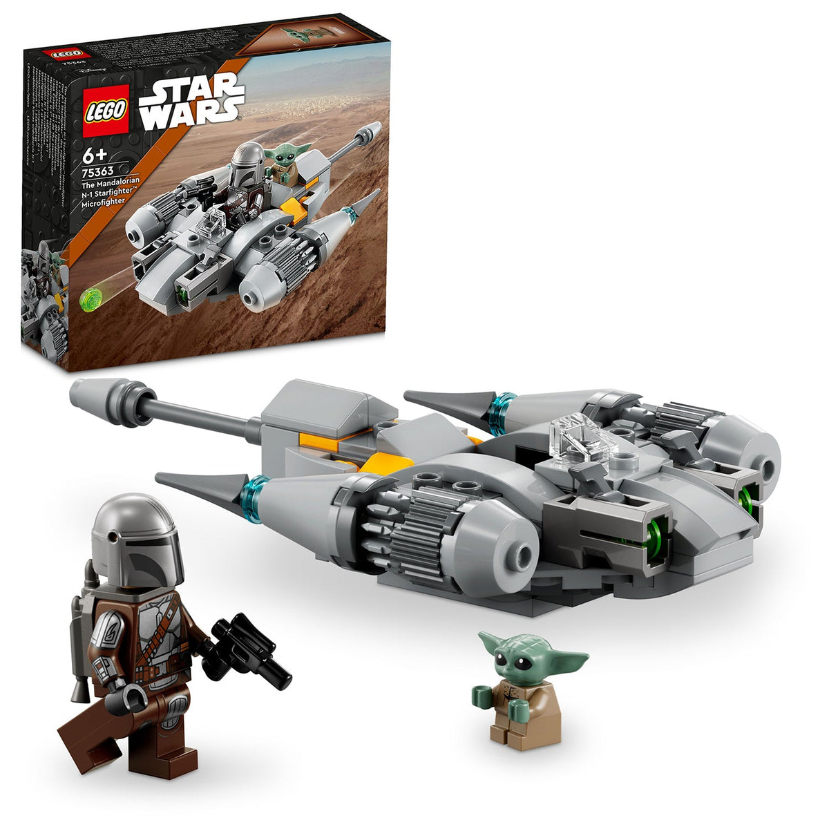 LEGO® Star Wars™ The Mandalorian’s N-1 Starfighter™ Microfighter