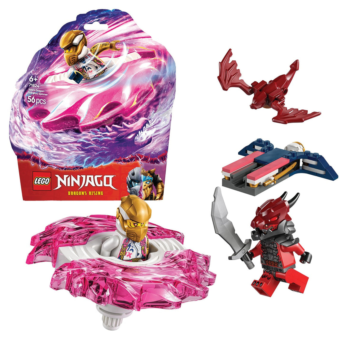 LEGO® NINJAGO® Sora’s Dragon Spinjitzu Spinner