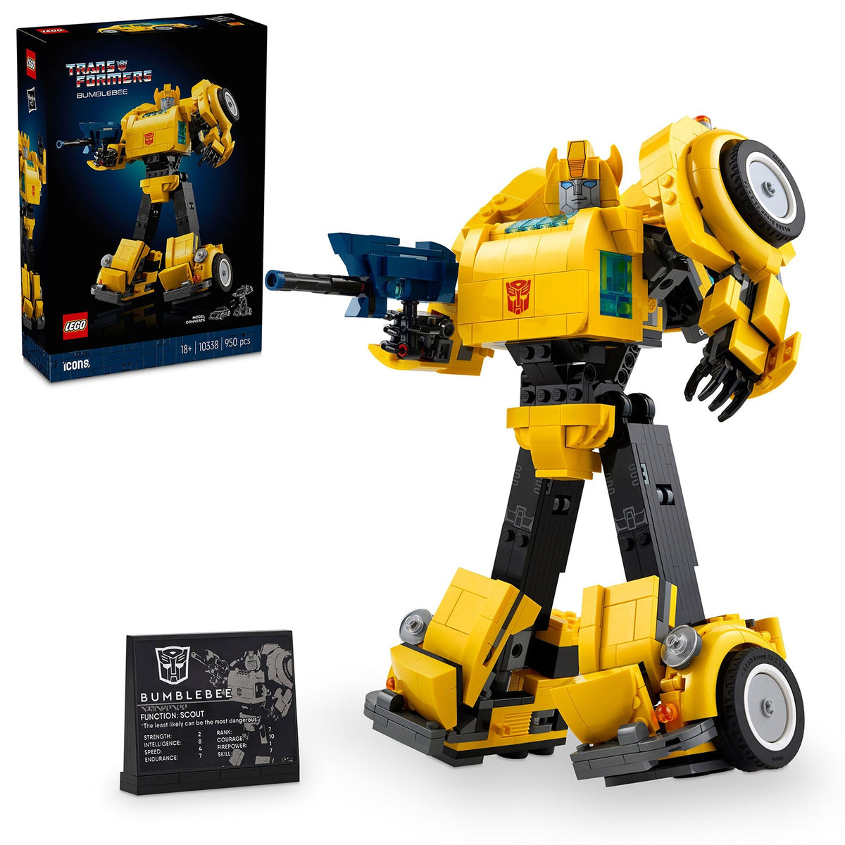 LEGO® Icons Transformers Bumblebee