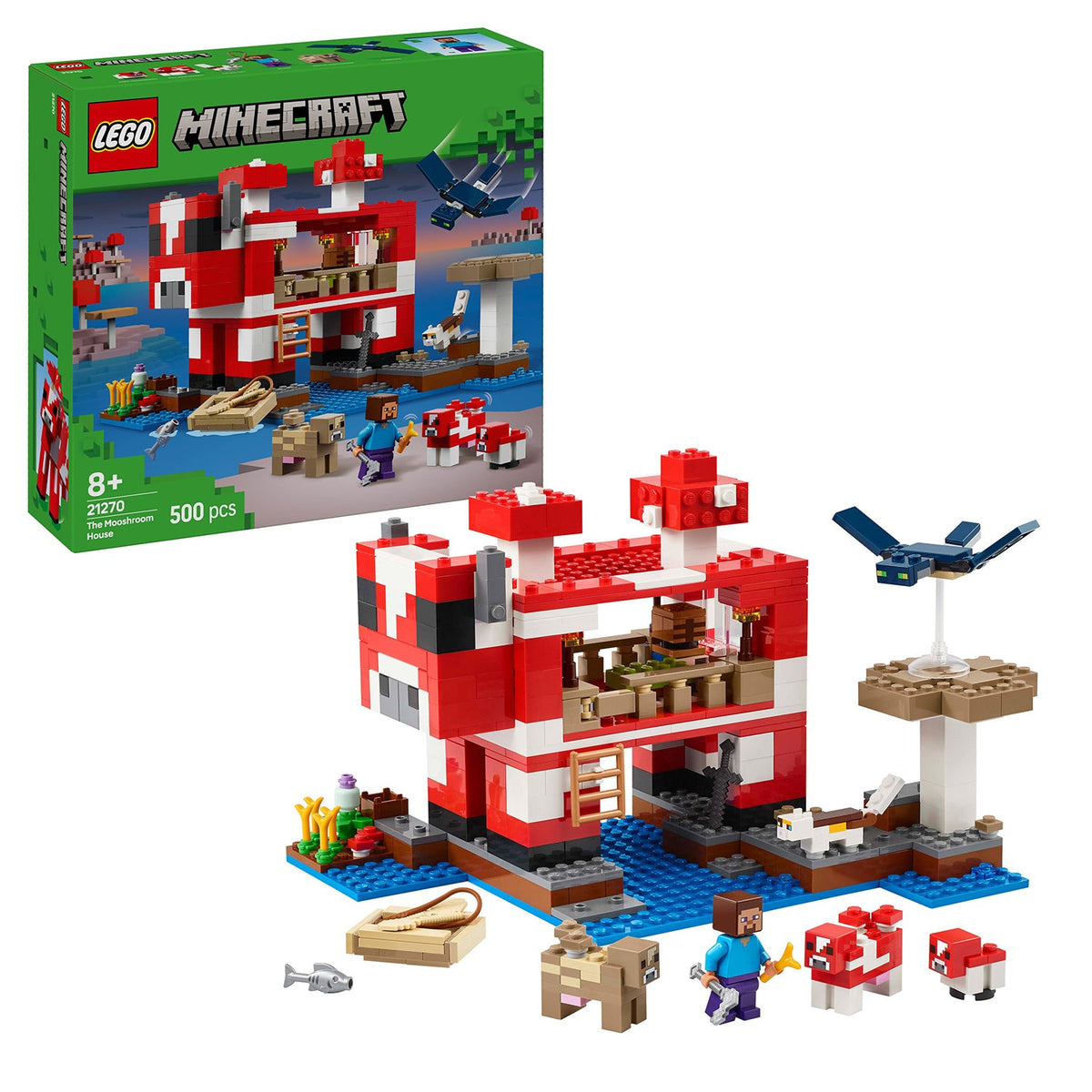 LEGO® Minecraft® The Mooshroom House