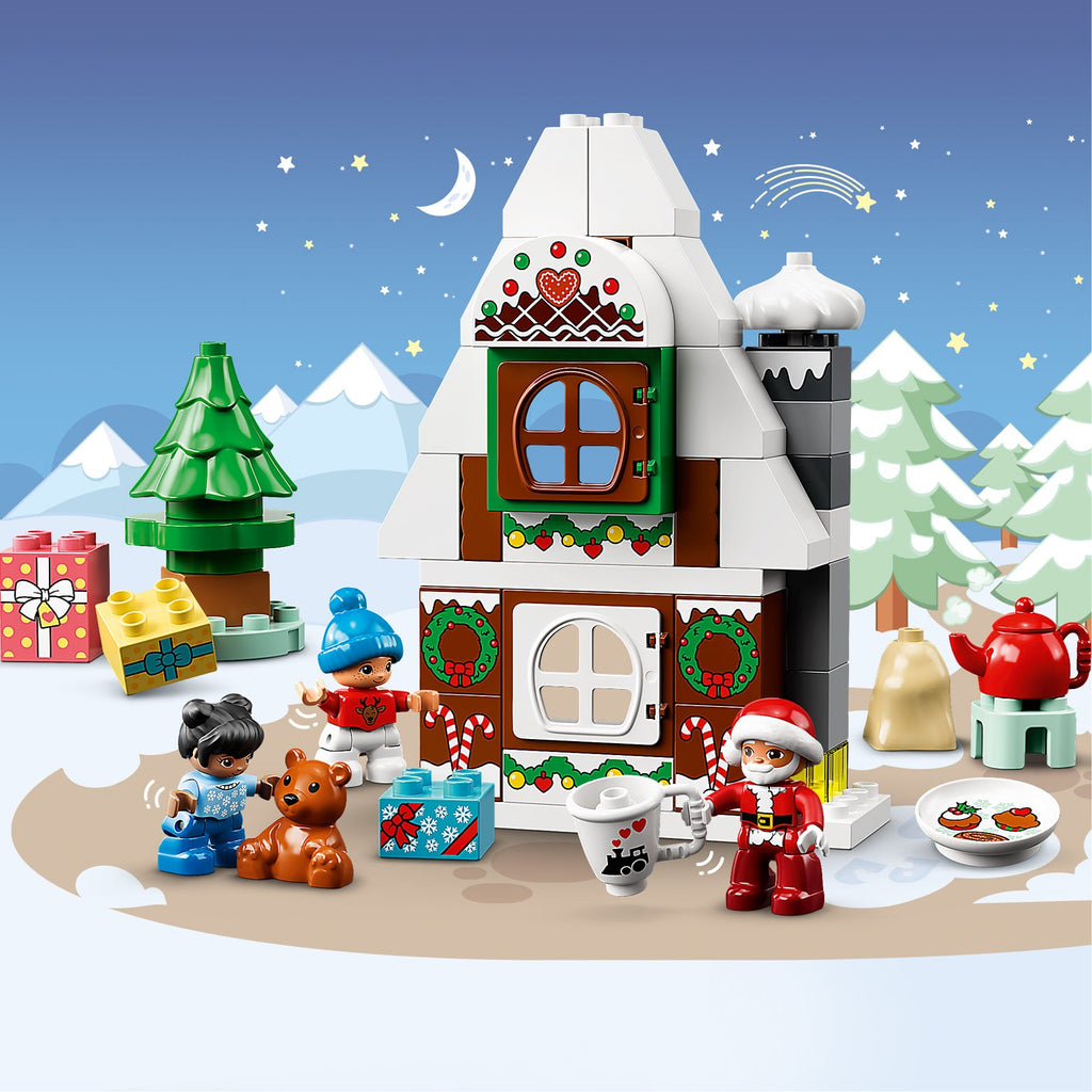 LEGO® DUPLO® Santa's Gingerbread House