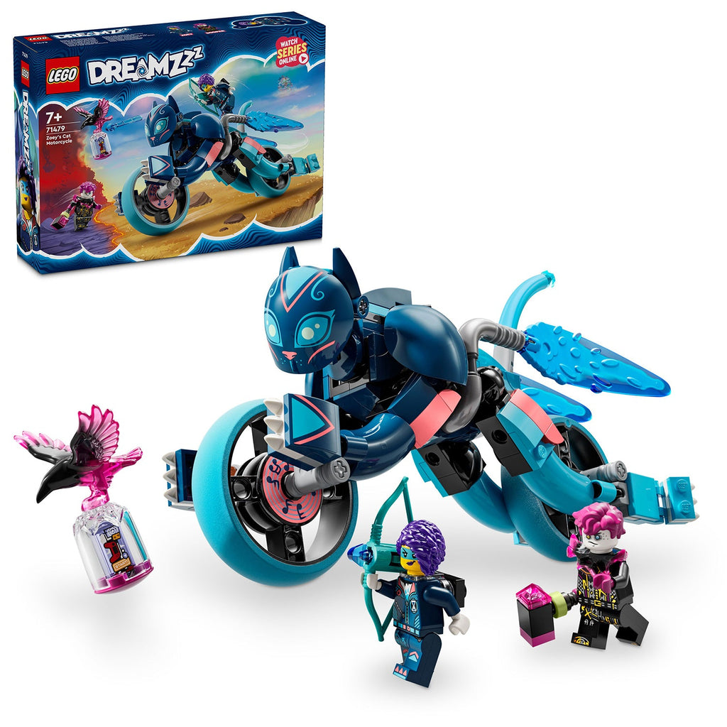LEGO® DREAMZzz™ Zoey’s Cat Motorcycle