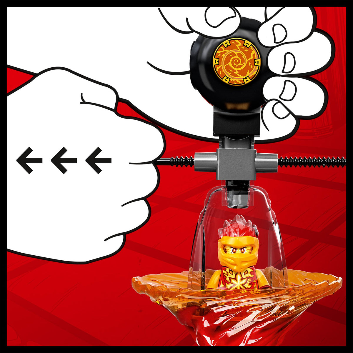 LEGO® NINJAGO® Kais Spinjitzu Ninja Training