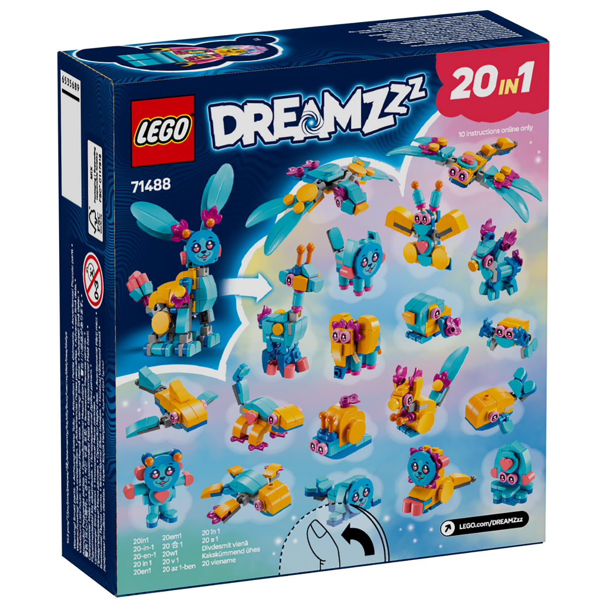 LEGO® DREAMZzz™ Bunchu’s Creative Animal Adventures