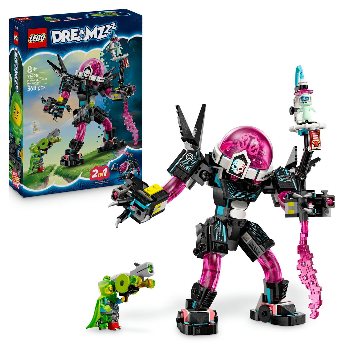 LEGO® DREAMZzz™ Mateo vs. Cyber Brain Mech