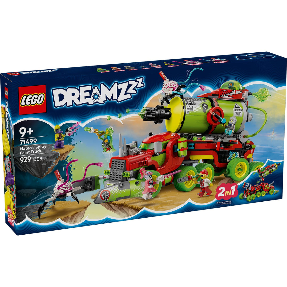 LEGO® DREAMZzz™ Mateo's Spray Paint Truck