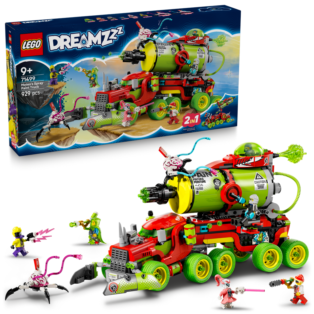 LEGO® DREAMZzz™ Mateo's Spray Paint Truck