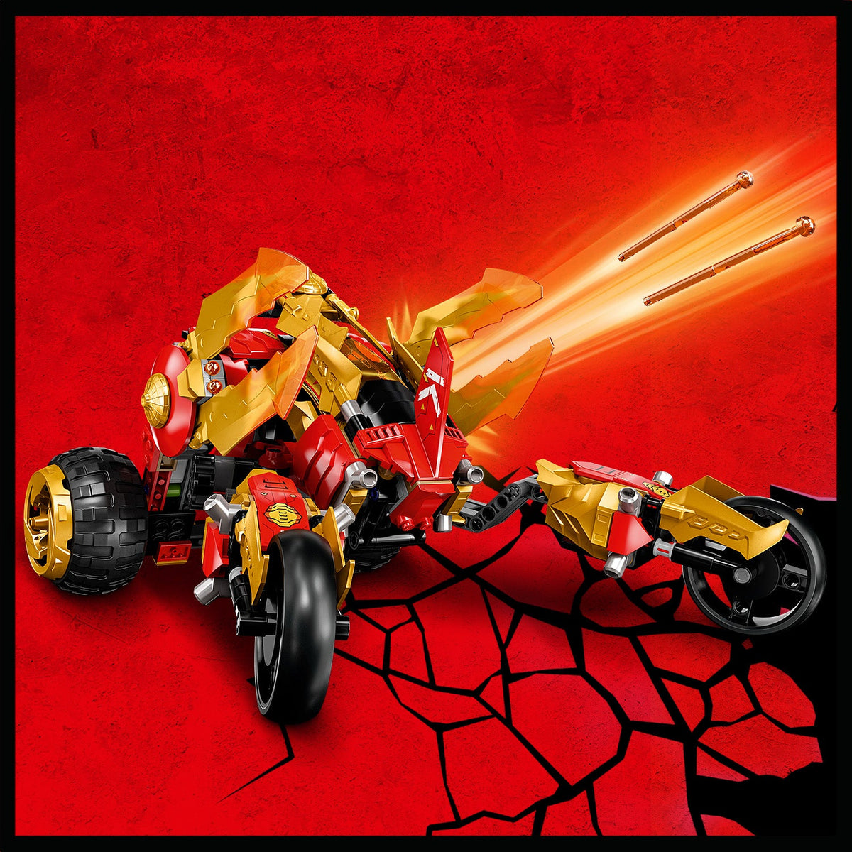 LEGO® NINJAGO® Kai’s Golden Dragon Raider