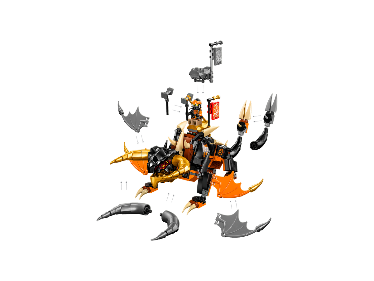 LEGO® NINJAGO® Cole’s Earth Dragon EVO