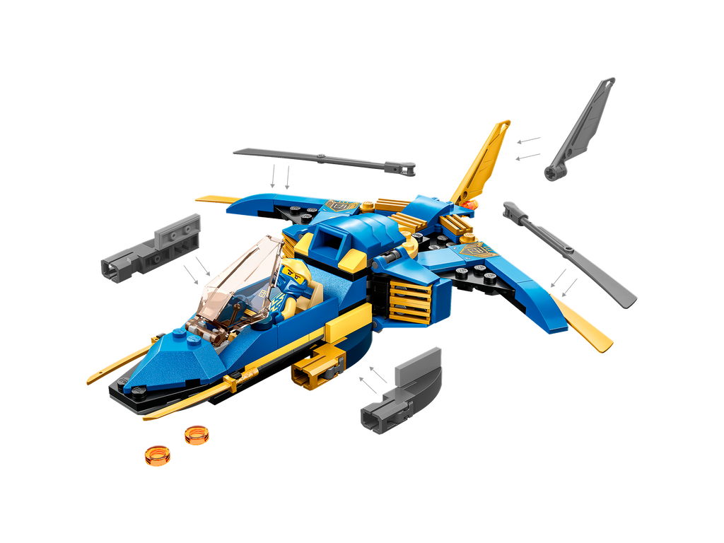LEGO® NINJAGO® Jay’s Lightning Jet EVO