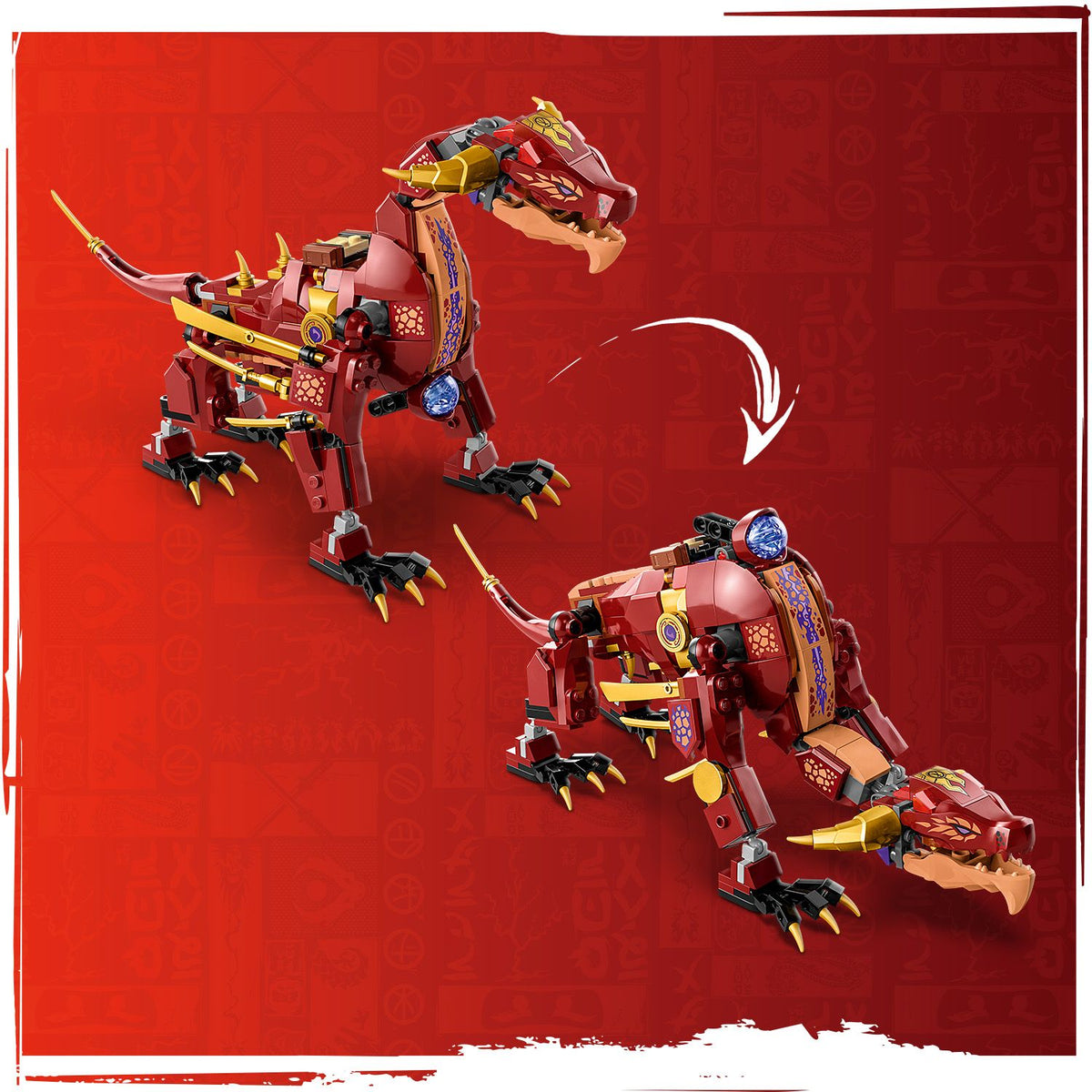 LEGO® NINJAGO® Heatwave Transforming Lava Dragon