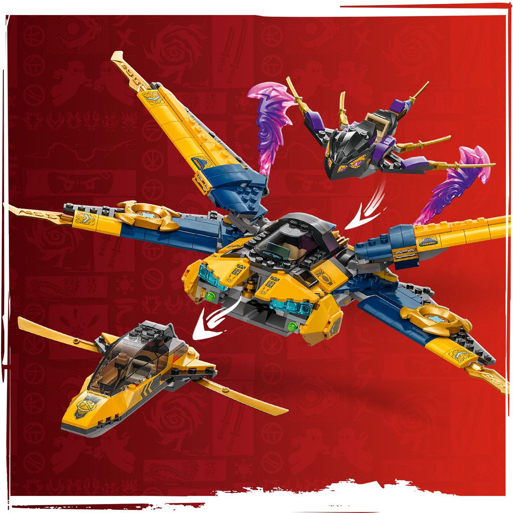 LEGO® NINJAGO® Ras and Arin’s Super Storm Jet