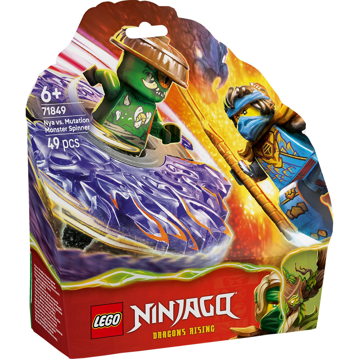 LEGO® NINJAGO® Nya vs. Mutation Monster Spinner