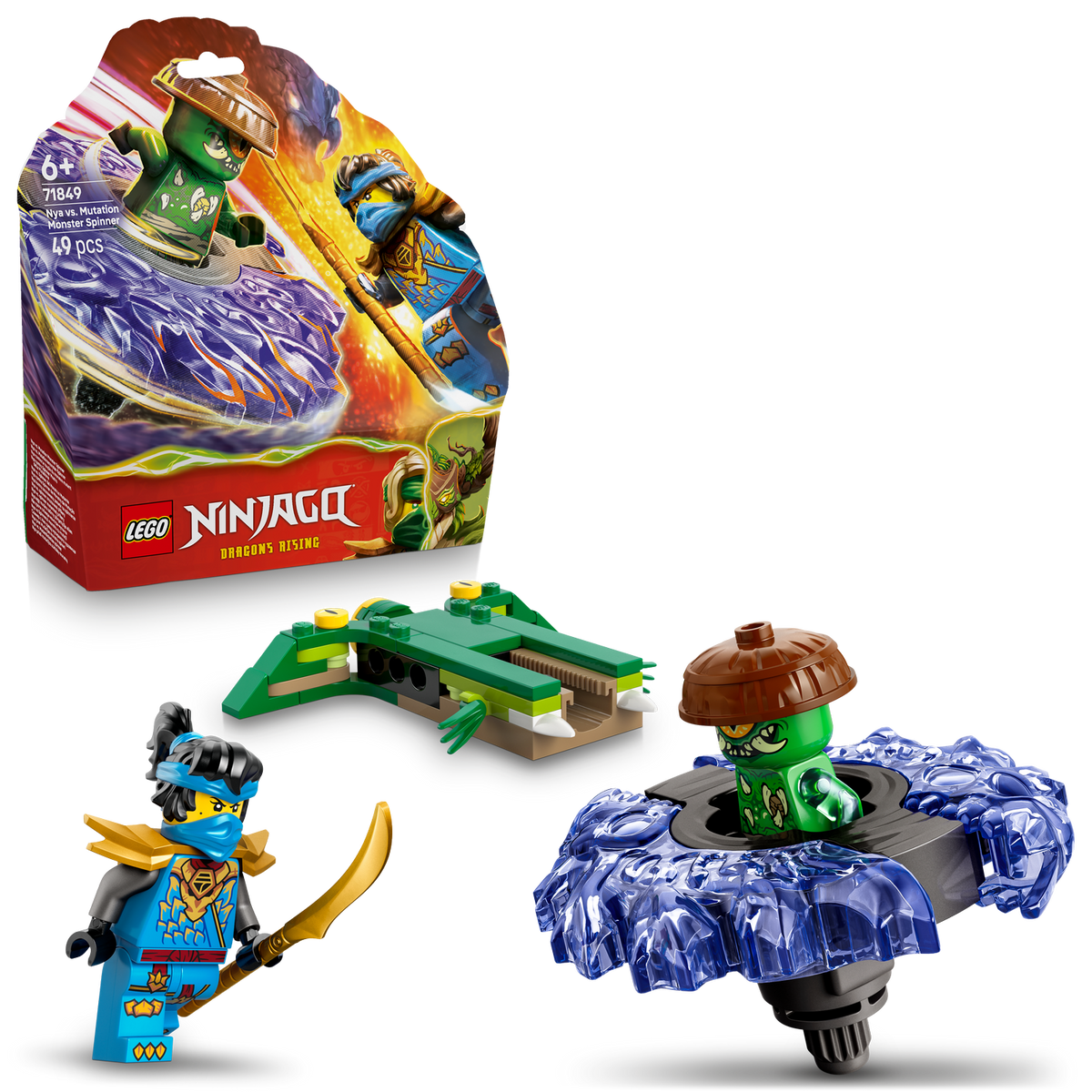 LEGO® NINJAGO® Nya vs. Mutation Monster Spinner