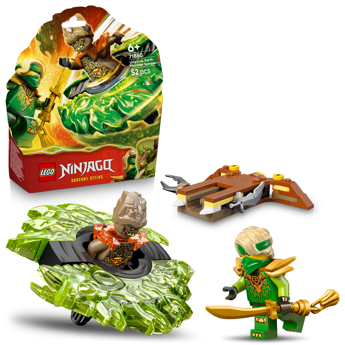 LEGO® NINJAGO® Lloyd vs. Earth Monster Spinner