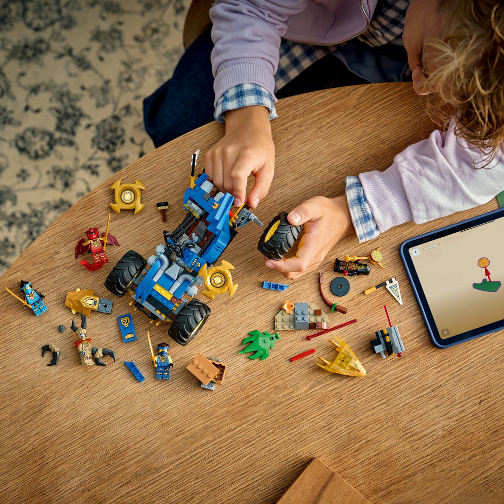 LEGO® NINJAGO® Jay’s Transforming Car