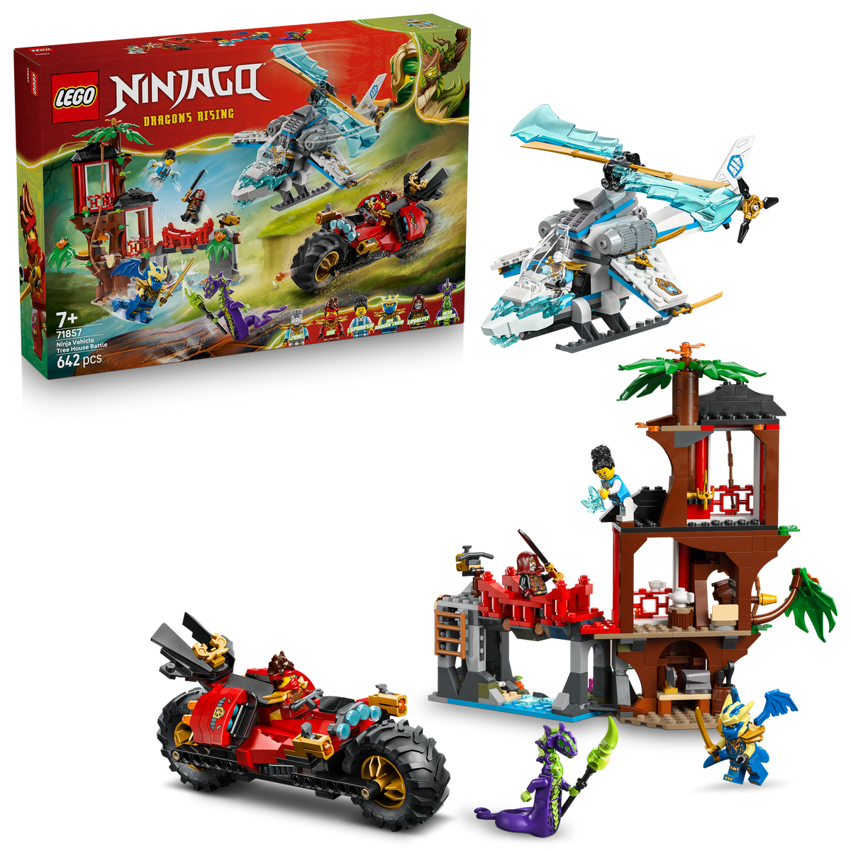 LEGO® NINJAGO® Ninja Vehicle Tree House Battle