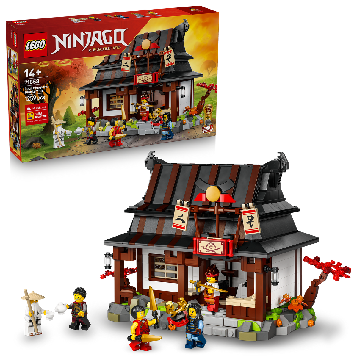 LEGO® NINJAGO® Four Weapons Blacksmith 15th Anniversary