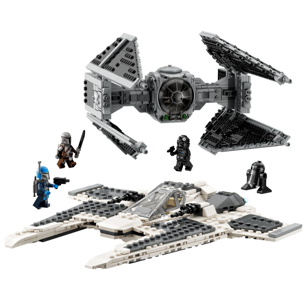 LEGO® Star Wars™ Mandalorian Fang Fighter vs. TIE Interceptor™