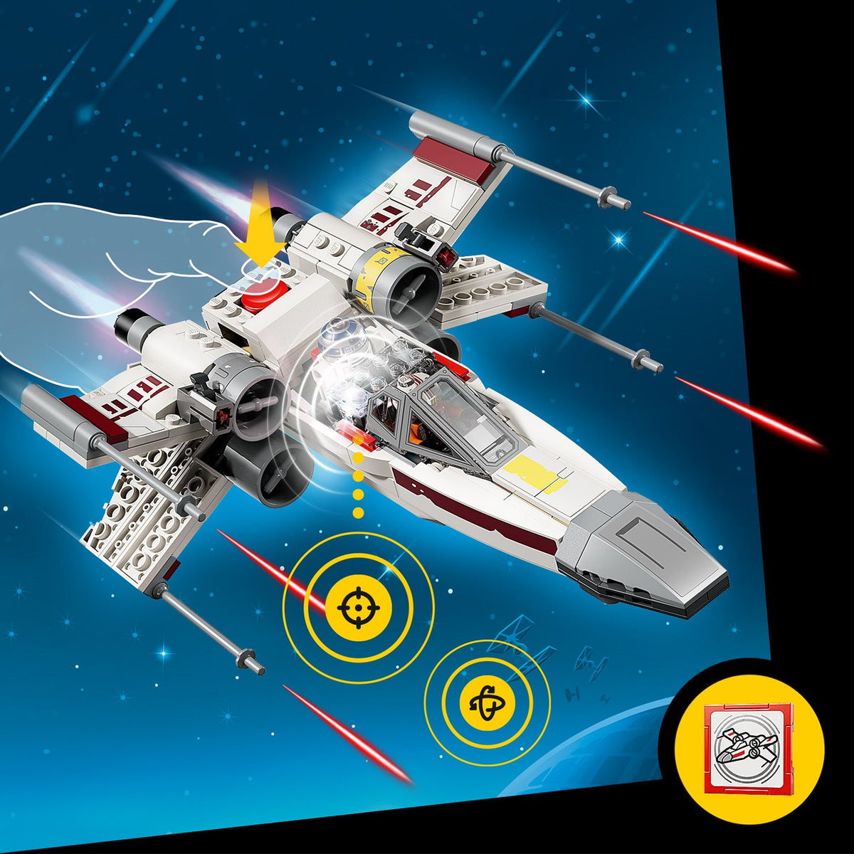 LEGO® Star Wars™ SMART Play™: Luke’s Red Five X-Wing™