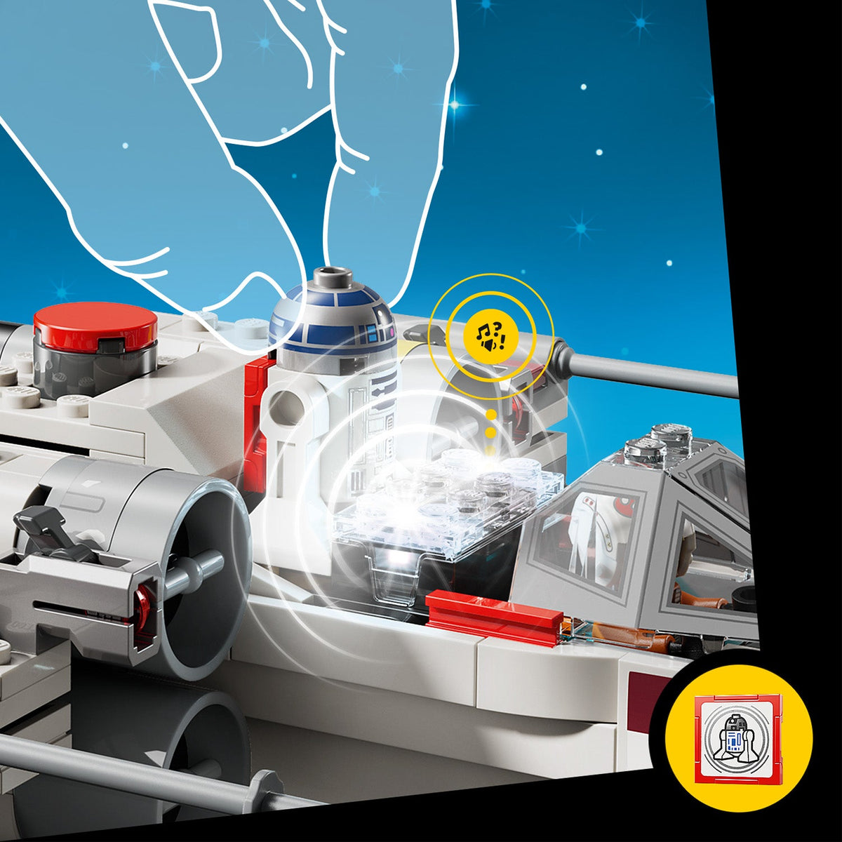 LEGO® Star Wars™ SMART Play™: Luke’s Red Five X-Wing™
