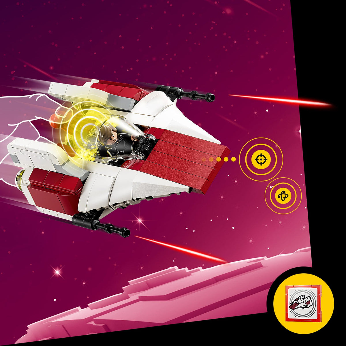 LEGO® Star Wars™ SMART Play™: Throne Room Duel & A-Wing™