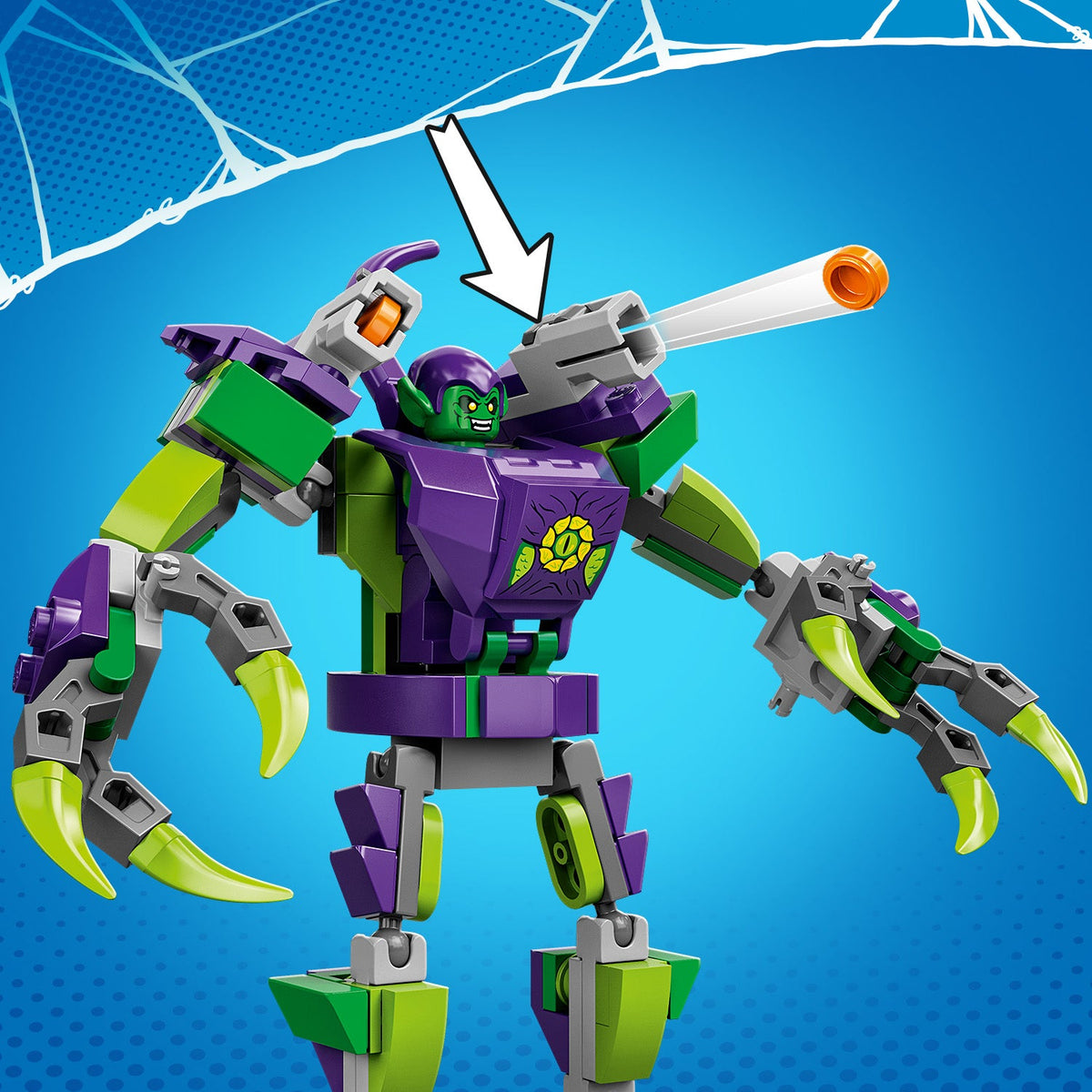 LEGO® Marvel Spider-Man & Green Goblin Mech Battle