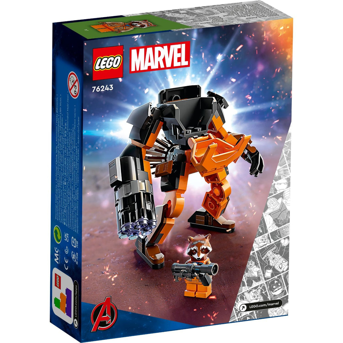 LEGO® Marvel Rocket Mech Armor