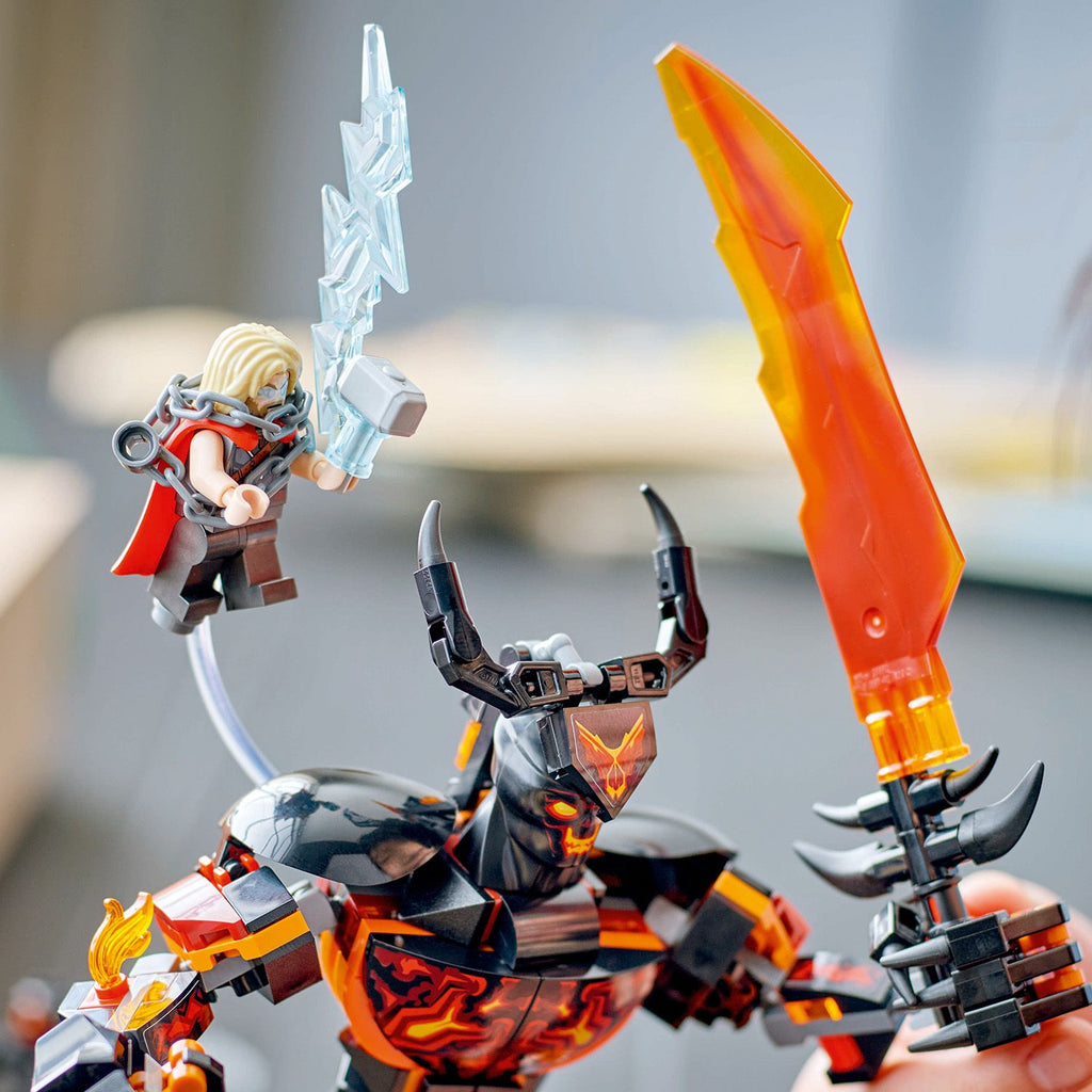 LEGO® Marvel Thor vs. Surtur Construction Figure