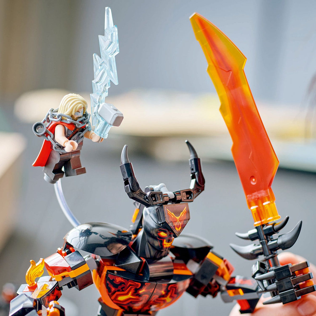 LEGO® Marvel Thor vs. Surtur Construction Figure