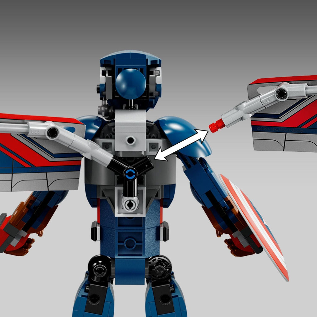 LEGO® Marvel New Captain America Construction Figure